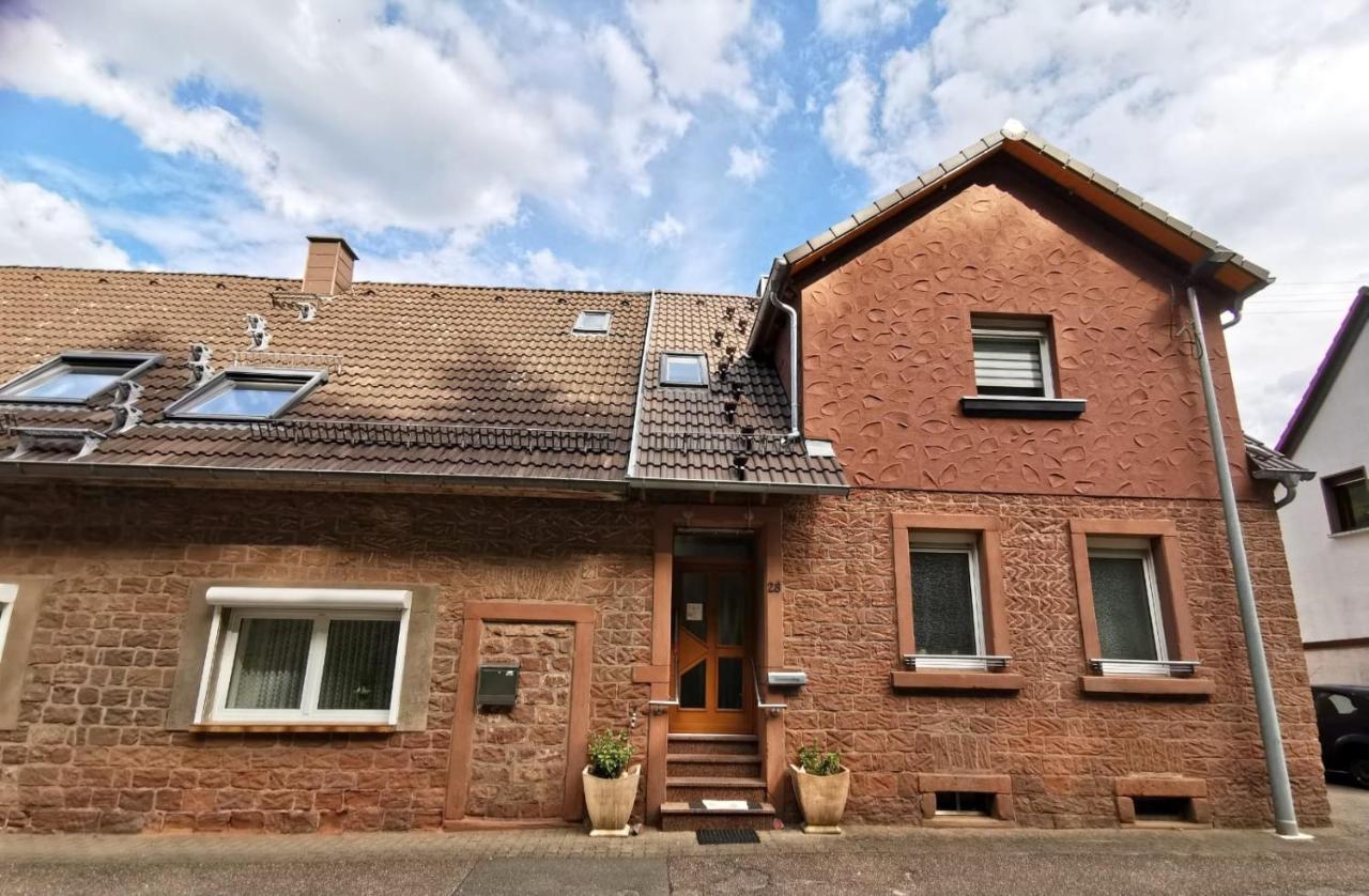 Ferienwohnung Am Salzbach Lemberg Exteriör bild
